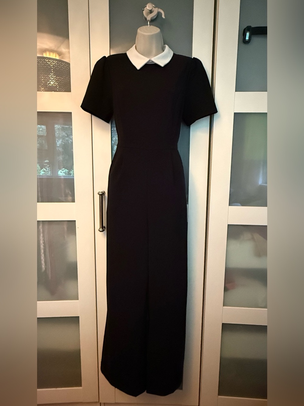 Tommy Hilfiger Collared Belted Jumpsuit 8 - Picture 4 of 7